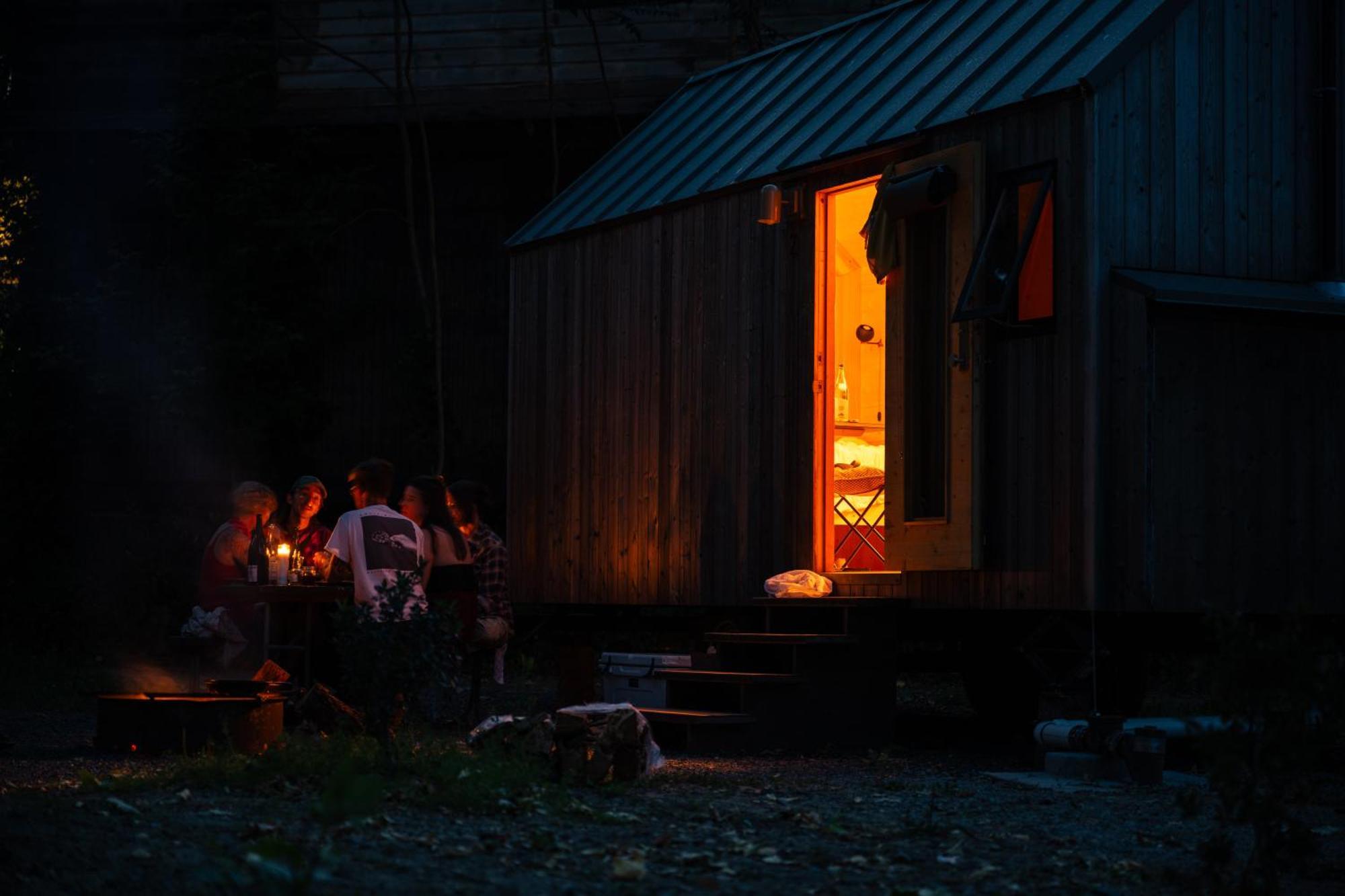 Johnson'S Beach Cabins And Campground Guerneville Exterior foto