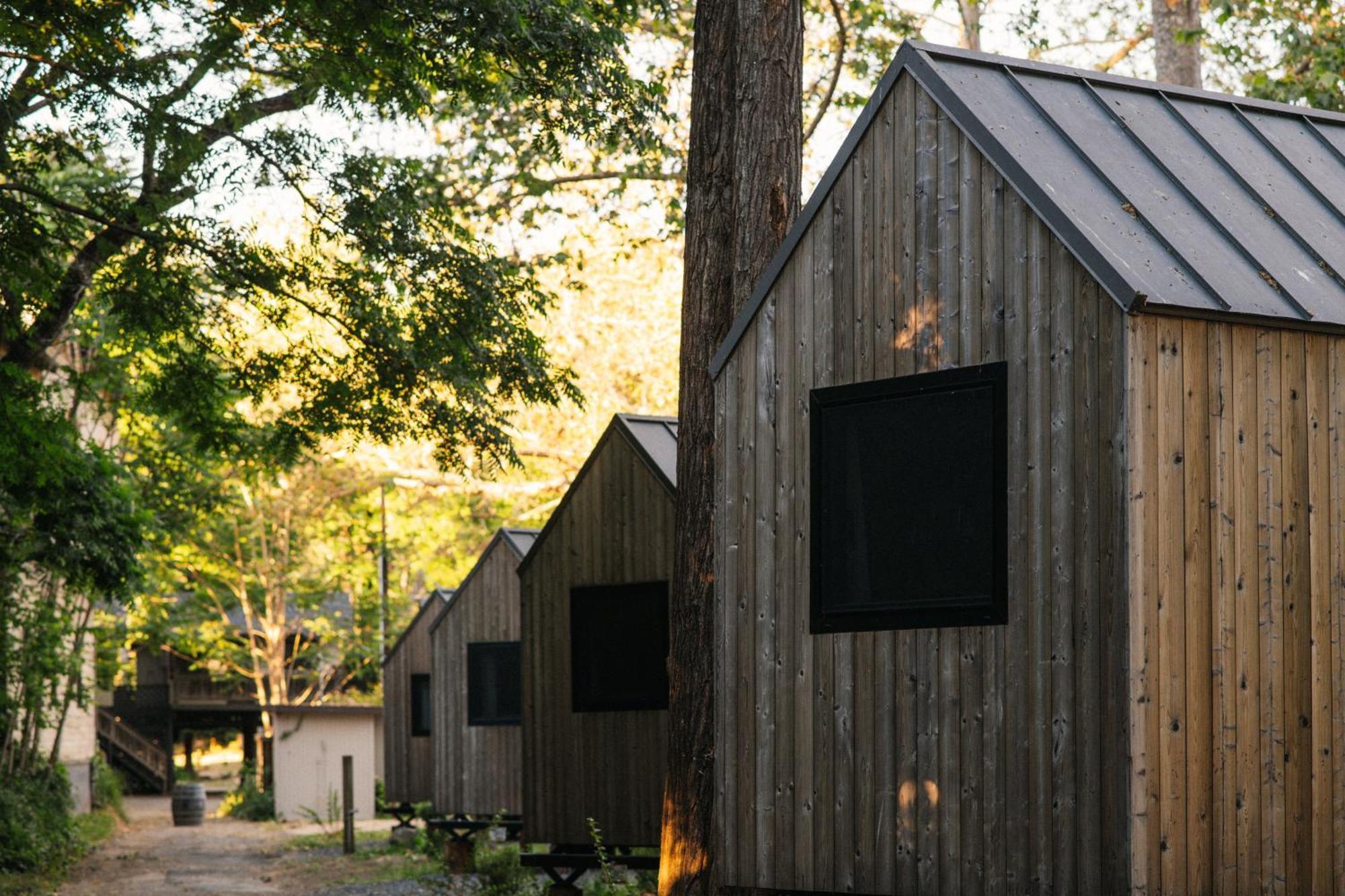 Johnson'S Beach Cabins And Campground Guerneville Exterior foto